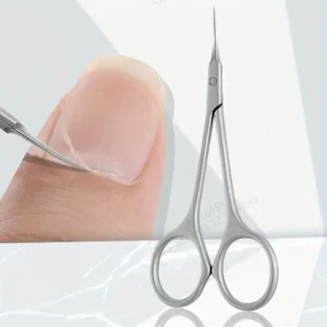 1x tagliacapelli acciaio inox nippers scissors ambidestro lama dritta metallo