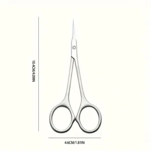 1x tagliacapelli acciaio inox nippers scissors ambidestro lama dritta metallo