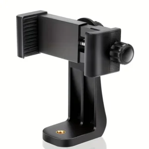 1x tripode supporto telefono adattatore viti rotabile ring light camcorder