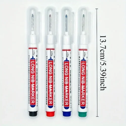 10x pennarelli segnare fori profondi superfici multiple punta lunga multicolore