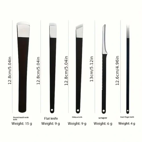 5x strumenti pedicure acciaio inox calli scatola conservazione professionale