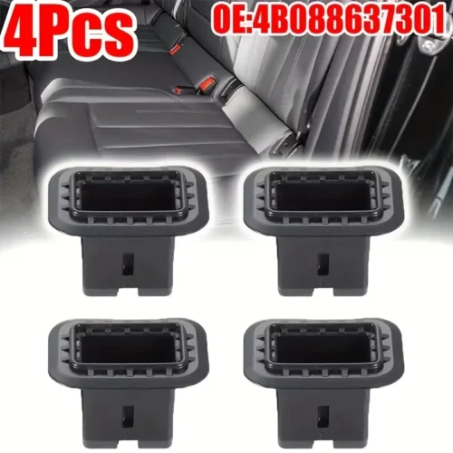 4x clip fissaggio sedile posteriore per Audi A4 A6 Q7 VW 4B088637301