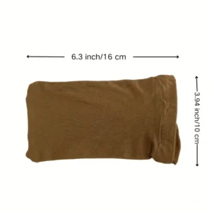 10x cappucci parrucche nylon elasticizzato colori marrone chiaro marrone