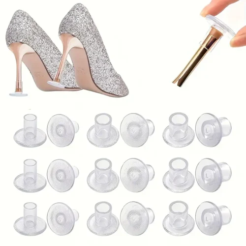 12x protezioni tacchi alti trasparenti morbidi camminata sposa donna