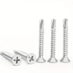 50x viti autofilettanti acciaio inox testa piatta assortite M4.2x38