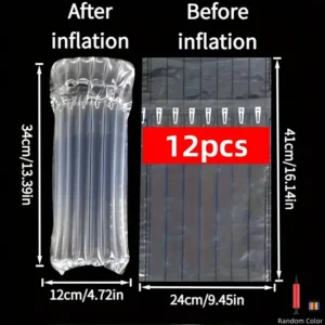 6x sacchetti protettivi bottiglie vino viaggio bolle cuscinetto rosso