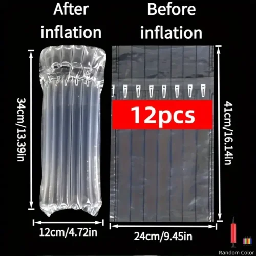 6x sacchetti protettivi bottiglie vino viaggio bolle cuscinetto rosso