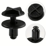 10x clip fissaggio nylon copertura batteria pannelli per Land Rover LR024316