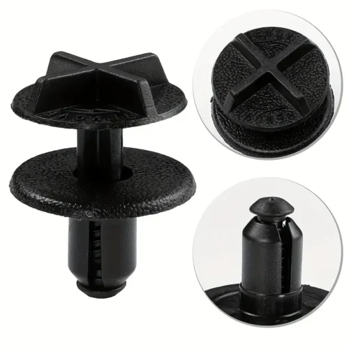 39-1.webp 10x clip fissaggio nylon copertura batteria pannelli per Land Rover LR024316