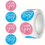 500x adesivi festa rivelazione sesso sigillanti sacchetti regalo decorazione