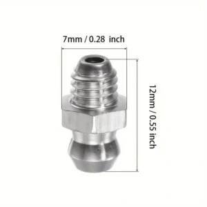 10x gomito dritto grasso ugello iniezione olio pressione automotive