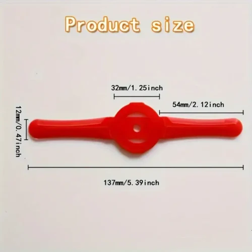 10x lame plastica tagliabordi impermeabile ingranaggio anello tosaerba