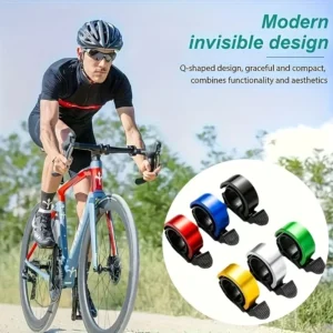 campanello bici nero forte moderno elegante sicurezza ciclista