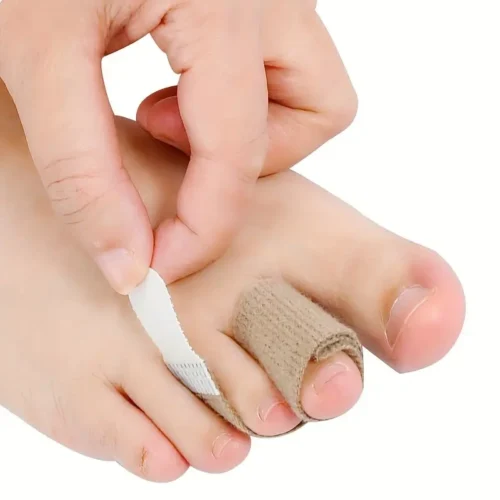 1x fasciatura dito nylon albicocca stabilizzatore traspirante regolabile sport