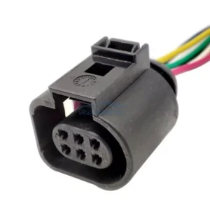 1 pezzo connettore acceleratore raffreddamento fibra ottica per VW Audi 6 pin
