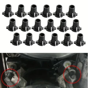 10x clip regolazione fari anteriori braccio fissaggio 63121378369 per BMW E46