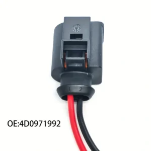 1x connettore plug 2 pin iniettore carburante sostituzione 4D0971992 cavo varia