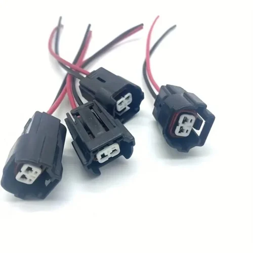 2 pezzi iniettore carburante plug per VW per Audi Jetta Bora Polo Passat cavo