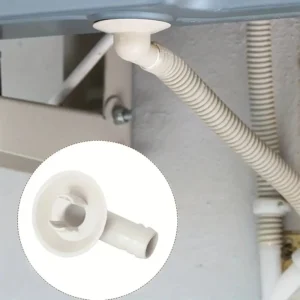 Connettore tubo scarico aria condizionata gomma bianco installazione facile AC