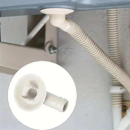 Connettore tubo scarico aria condizionata gomma bianco installazione facile AC