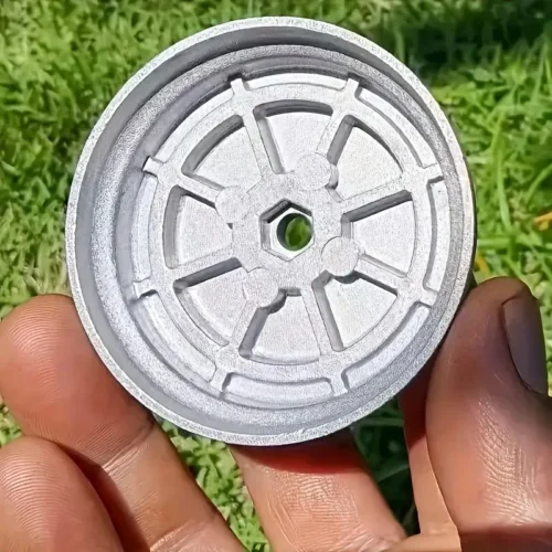 1x copertura base lega alluminio tagliabordi tosaerba lama metallo durevole