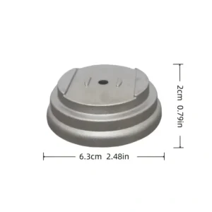 1x copertura base lega alluminio tagliabordi tosaerba lama metallo durevole