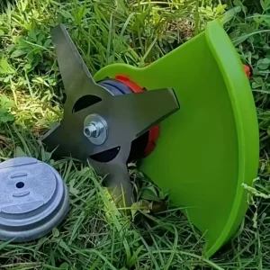 1x copertura base lega alluminio tagliabordi tosaerba lama metallo durevole