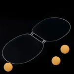 1 pezzo racchette ping pong doppia faccia gomma adesiva pellicola protettiva