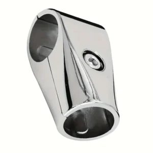 Connettore tubo forma T diametro 25mm metallo alluminio connessione circolare