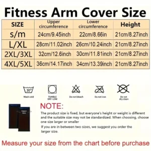 1paio copri braccia grigie fitness donna 23-33cm elastico traspirante palestra