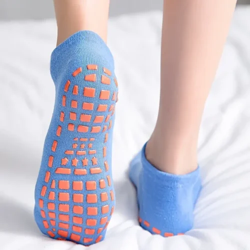 5paia calzini antiscivolo bambine suola miste 9-12 anni morbidi divertenti