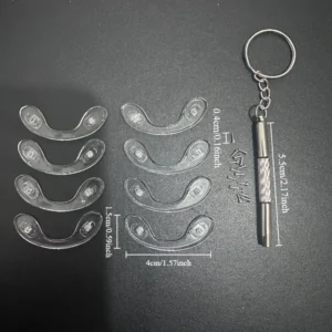 4pz cuscinetti naso occhiali ergonomici viti regolabili comfort durevoli