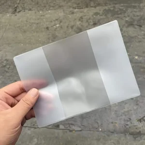 4pz coperture passaporto trasparente antiscivolo carte protezione viaggio