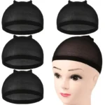 15pz retine elastiche nere capelli unisex prevengono scivolamento parrucca