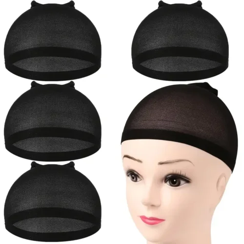 15pz retine elastiche nere capelli unisex prevengono scivolamento parrucca