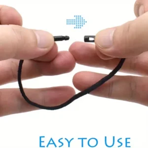 50pz perline bianche corda cera alta qualità etichette appendere abiti