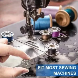 15pz bobina macchina cucire domestica metallo acciaio inox spola Brother