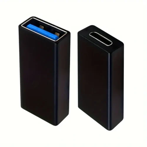 1x adattatore nero USB C a USB 3.0 compatto PC Laptop smartphone