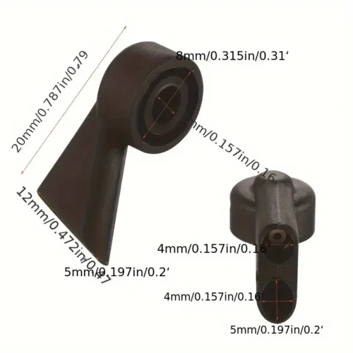 2x ugello lavaparabrezza posteriore per Audi A3 A4 Q7 RS3 installazione facile