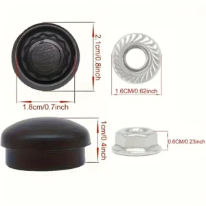 1x attacco lampadina PBT fireproof E27 base eur bianco nero AC100-240V