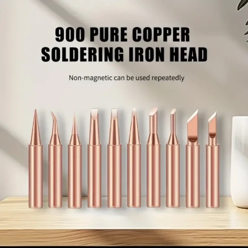 5pz testa ferro saldatura rame pistola saldatrice universale 900M