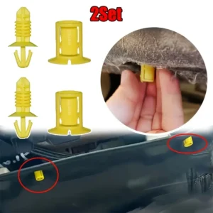 Set 2 clip fissaggio cruscotto scatola fusibili per Ford Focus MK2 MK3 1310861