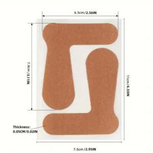 20pz fasciatura articolare 10 fogli nastro autoadesivo elastico dito pollice