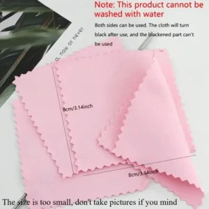 50pz panno lucidatura ispessito bianco pulizia lucidatura occhiali manutenzione