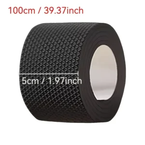 1x rotolo solette antiscivolo scarpe tacchi sneakers sandali 100cm nera