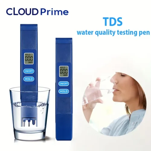 Penna rilevazione qualità acqua Cloud Prime display digitale tester ppm TDS