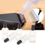 5pz olio lubrificante macchine cucire coperchio nero tagliacapelli forbici