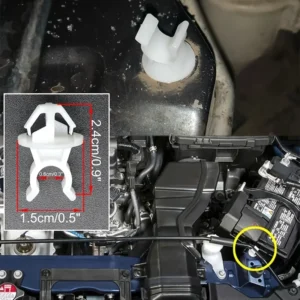 10x supporto cappuccio clip gancio porta 91503SS0003 per Honda Fit Jazz Civic