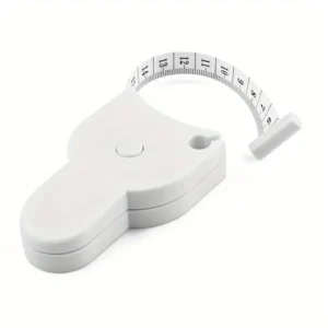 1x misuratore nastro salute telescopico portatile fitness manico pelle PU