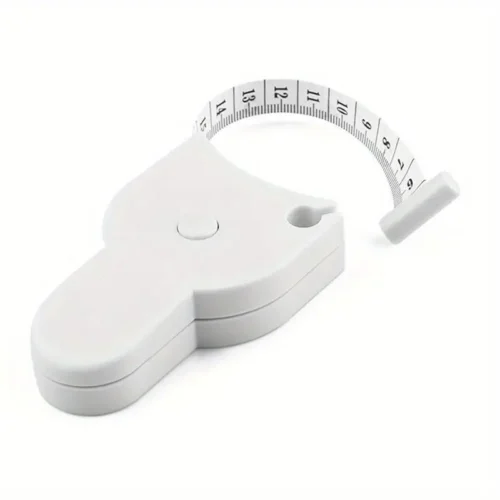 1x misuratore nastro salute telescopico portatile fitness manico pelle PU